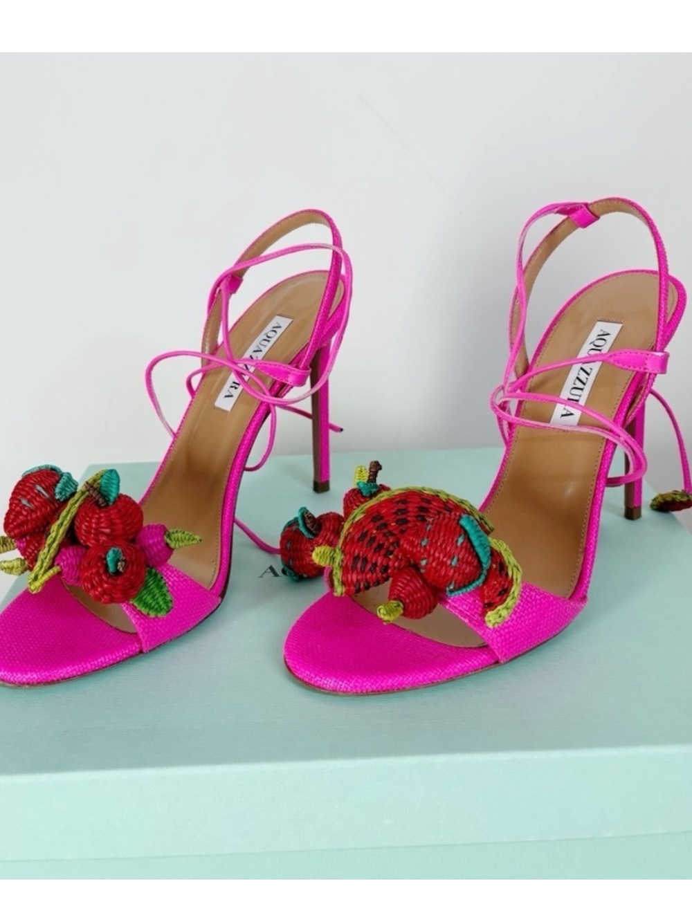 Aquazzura Strawberry Punch 105mm Heel - Picture 6 of 10